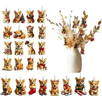 Merkloos Elzusha – Handgefertigte Weihnachtsschmuck für die Adventszeit, ideal zum Countdown