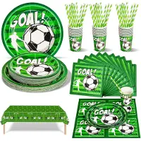 Merkloos Omgoods – Geburtstagskollektion mit Fußball-Motto, 126 Teile