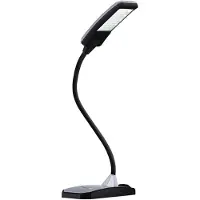 Hansa - Styro LED-Tischleuchte Twist, 300 Lumen, Flexarm, Lebensdauer 30.000 Stunden, silberfarben