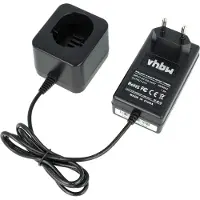 VHBW Ladegerät kompatibel mit Black & Decker HP131, FSL96, FS9661FK, FS96, FS432, CD961, CD9602SB, HM9600, CD960K Werkzeug Ni-Cd, NiMH-Akkus, 1,2 V