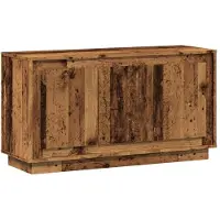 vidaXL Sideboard Altholz-Optik 102x35x55 cm Holzwerkstoff