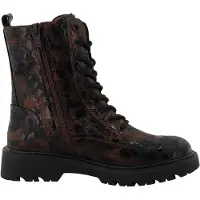 Tom Tailor Schnürstiefel Braun