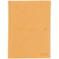Oxford , Terminkalender 2023, Wochenansicht, A5, extra genäht, spanisch, Pfirsichfarben, 400168496