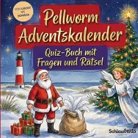 Sonstige Verlage Pellworm-Adventskalender: Quiz-Buch mit Fragen und Rätsel