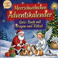 Sonstige Verlage Meerschweinchen-Adventskalender: Quiz-Buch mit Fragen und Rätsel