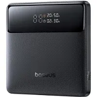 Baseus Blade H1 Lite, 20000 mAh, Lithium Polymer (LiPo), Power Delivery 3.0, Quick Charge 4, 14,8 V, Schwarz