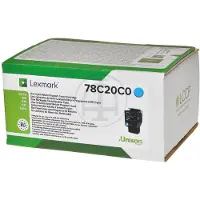 Lexmark 78C20C0, 1400 Seiten, Cyan, 1 Stück(e)