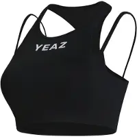 Yeaz Sporttop "Top AMOROUS", Kinder, Gr. XXL, schwarz, Obermaterial: 78% Polyester PES. 22% Elasthan EL., Tops Sporttop