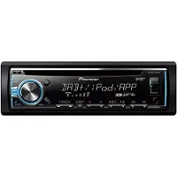 Pioneer DEH-X6800DAB, Schwarz, 1 DIN, 200 W, CD, CD-R, CD-RW, 1 Disks, Entfernbar