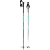 LEKI Pitch Back black-mint-bright violet (1) 130 cm