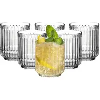 RIEDEL Glas Whiskyglas "Double Rocks Gläser Bar Rituals 350 ml 6er Set transparent", transparent, B:8,3cm H:10,1cm Ø:8,3cm, Echtglas, RIEDEL THE WINE GLASS COMPANY, Trinkgefäße, Whiskyglas, Spülmaschinenfest