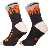 Dynafit Traverse Mid Socks black out ultra orange/4220 (0911) 35-38