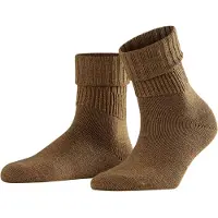 Falke Striggings Rib Damen Bootsocken nutmeg mel (5410) 35-38