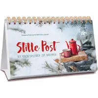 Sonstige Verlage Adventskalender Stille Post 2026 für Erwachsene mit 24 Postkarten, Weihnachtsgedichten und Impulsen
