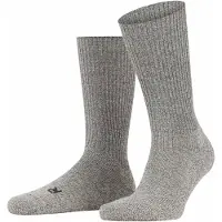 Falke Socken "Walkie Ergo", Damen, Gr. 37-38, Sockengröße, grau (graphit mel (3060)), Obermaterial: 63% Schurwolle WV. 35% Polyamid PA. 2% Elasthan EL., Socken Socken
