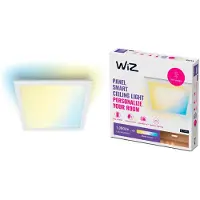 Wiz Deckenpanel 12 W quadratisch, Bluetooth, Weiß, LED, Metall, Nicht austauschbare(s) Leuchtmittel, 2700 K