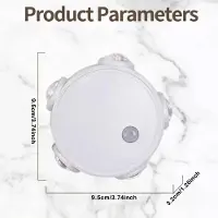 StarTech.com 4er-Pack Katzenaugen-Nachtlichter - Bewegungssensor - 3 Farben - Wiederaufladbar - USB-Ladung - Magnetisch - Weiß