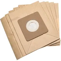 VHBW 5x Staubbeutel Ersatz für Rowenta 832696, 900256502/7, 900196441/1, 900 25 69-89/6, 900 19 58-45/4 für Staubsauger - 17,7cm x 17,5cm Sandfarben