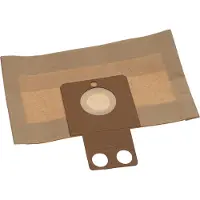VHBW 10x Staubbeutel kompatibel mit Kärcher Robocleaner RC 3000, RC 4.000 Saugroboter - 24,5cm x 20,5cm braun