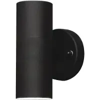 Konstsmide Modena Up & Down schwarz lackiertes Aluminium, klares Glas, Reflektor 7571-750