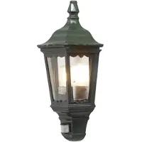Konstsmide Firenze Bewegungsmelder grün lackiertes Aluminium, klares Glas 7230-600