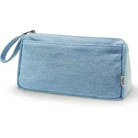 Merkloos Federtasche 22.5 x 6.5 x 11 cm, Oxford-Gewebe, für Büro