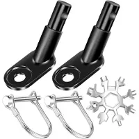 Merkloos Pack von 2 Fahrradanhänger Zuglinien Adapter, für Hunde- und Kinderanhänger, Robust und Langlebig, für