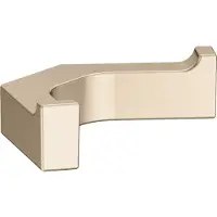 Keuco EDITION 11 Handtuchhaken, Doppelhaken, verdeckte Befestigung, 11115030000, Farbe: Bronze gebürstet