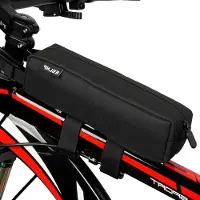 Merkloos Fahrradtasche wasserdicht, große Kapazität Polyester, Oberrohr Befestigung, für E-Bike