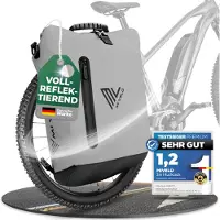 Merkloos Solidchoice – 3-in-1 Fahrradtasche, die auch als Rucksack und Umhängetasche verwendet werden kann, wasserdicht