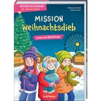 Sonstige Verlage Krimi-Adventskalenderbuch Mission Weihnachtsdieb für Kinder ab 8 Jahren – Mit Rätseln, statt Schokolade