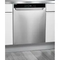 Sharp QW-NA3YU42AI-CH, Voll integriert, Standardgröße (60 cm), Edelstahl, LED, kalt, 3 Korb/Körbe