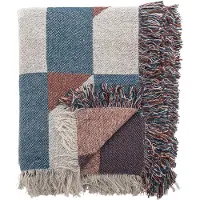Bloomingville - True Decke - Bunt - Recycelte Baumwolle