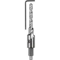 Kwb 512604, Bohrer, Spiralschneidbohrer, 4,5 mm, Hartplatte, Hartholz, Kunststoff, Weichholz, Holz, Hochgeschwindigkeitsstahl (HSS), Silber