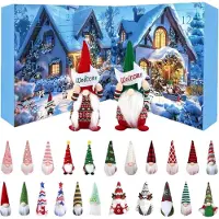 Sonstiges Adventskalender Wichtel 24 Tage Countdown 2026 Deko für Erwachsene 24 Stück