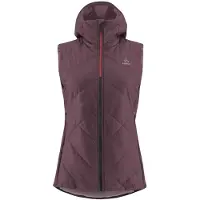 Loeffler Women Hooded Vest PL60 castagne (575) 44