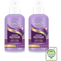 Unilever 2 x Andrélon Intense Repair Leave-In Crème - 200 ml - Großpackung - 2 Stücke