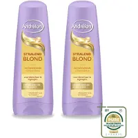 Unilever 2 x Andrélon Stralend Blond Conditioner - 200 ml - Vorratspackung - 2 Stücke