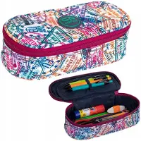 CoolPack Stamps Campus Ovales Federmäppchen mit Klappe