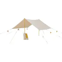 Nordisk Kari Tech Mini Tarp Incl. Colour Pack mustard yellow