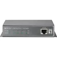 LevelOne EFB GEP-0521 4 GE PoE+ - 1 GE Switch (120W) GEP0521