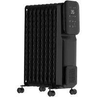 SHX SHXORA20W, Öl-Heizlüfter, 24 h, Drinnen, Flur, Schwarz, LED