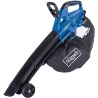 Scheppach Akku Laubbläser Laubsauger 4in1 BC-BLV720-X | 210 km/h | 720 m3/h | Häckselfunktion | 20V IXES | 45L Fangsack | Brushless Motor