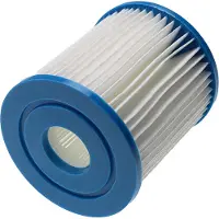 VHBW 3x Filterkartusche Ersatz für APC C7490 für Swimmingpool, Filterpumpe - Wasserfilter Blau Weiß