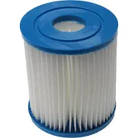 VHBW Filterkartusche Ersatz für Unicel C-3302 für Swimmingpool, Filterpumpe - Wasserfilter Blau Weiß