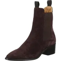 Gant Damen Chelsea Boot ST BROOMLY Rot Rauleder Größe: 37