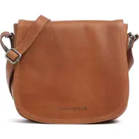 The Chesterfield Brand Leder Umhängetasche Schultertasche Everglades Shoulderbag Cognac hellbraun