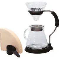 Hario V60 Arm Stand Filterkaffee-Set 02, Schwarz