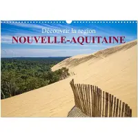 Sonstige Verlage Découvrir la région Nouvelle-Aquitaine (Calendrier mural 2026 DIN A3 vertical), CALVENDO calendrier mensuel