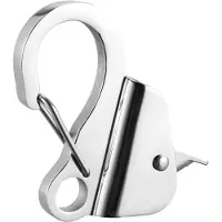 StarTech.com Bootankerhaken, Gleitanker-System aus Edelstahl 304 - Knotenloses Ankersystem mit Schnellverschluss - Bootsankerhaken-Clips für 9,5-16 mm Ankerseil - Max. Zugfestigkeit 1,7 t - Schiebeankerhaken.